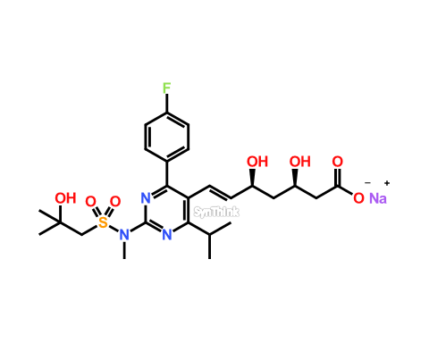 CAS No.: 1714147-50-8 - Rosuvastatin EP Impurity A (Acetone-adduct); Rosuvastatin Related compound A