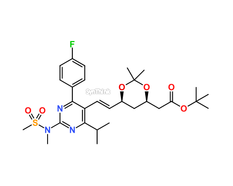 CAS No.: 289042-12-2 - Rosuvastatin EP Impurity F;  Rosuvastatin Acetonide tert-Butyl Ester;
