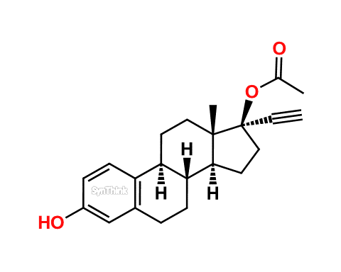 CAS No.: 21221-29-4 - Ethinylestradiol 17-Acetate