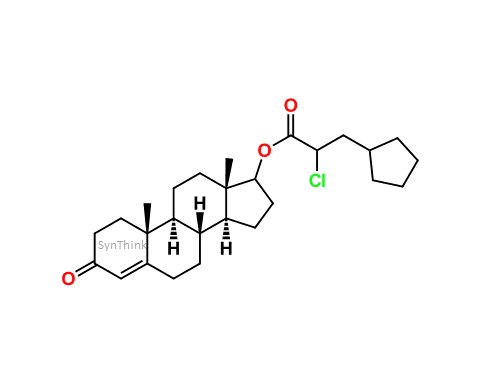 CAS No.: NA - 21-Chlorotestosterone Cypionate