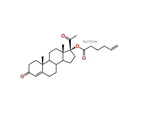 CAS No.: NA - Hydroxyprogesterone Caproate impurity C