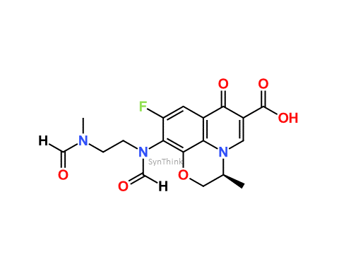 CAS No.: 151377-74-1 - Levofloxacin Desethylene Diformyl Impurity