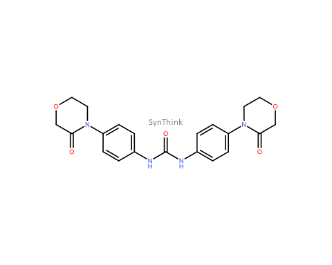 N,N'-bis[4-(3- oxo-4- morpholinyl) phenyl]Urea; 1,3-bis(4-(3-oxomorpholino)phenyl)urea