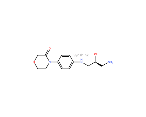 (S)-4-(4-(3-Amino-2-hydroxypropylamino)phenyl)morpholin-3-one