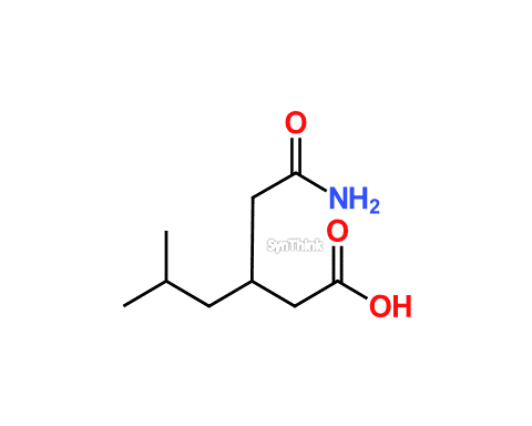 CAS No.: 181289-15-6 - 3-(2-Amino-2-oxoethyl)-5-methylhexanoic Acid