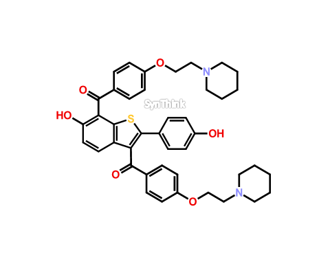 CAS No.: 1159977-58-8 - 7-[4-(2-Piperidinyl)ethoxy]benzoyl Raloxifene
