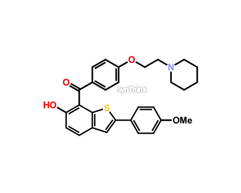 CAS No.: NA - (6-Hydroxy-2-(4-methoxyphenyl)benzo[b]thiophen-7-yl)(4-(2-(piperidin-1-yl)ethoxy)phenyl)methanone