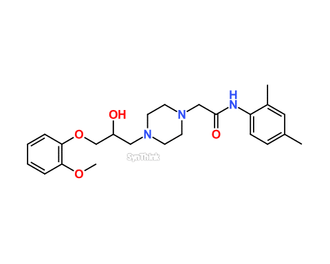 CAS No.: 95635-77-1(2HCl) - 2-{4-[2-Hydroxy-3-(o-methoxyphenoxy)propyl]-1-piperazinyl}-1-(2