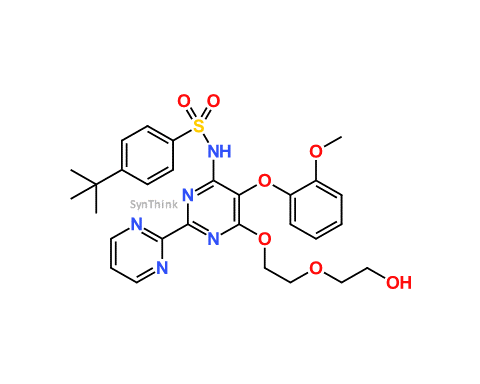 CAS No.: 1257099-43-6 - Bosentan hydroxyethoxy ethyl Impurity