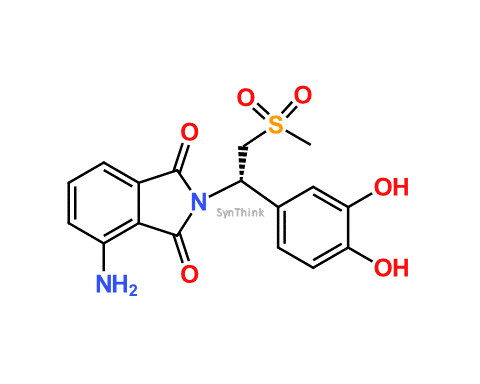 CAS No.: 1384439-80-8 - Apremilast N-Desacetyl O4-Desmethyl O3-Desethyl Impurity