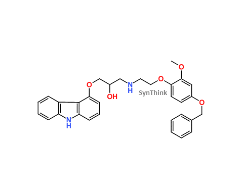 CAS No.: 887352-95-6 - Carvedilol p-Benzyloxy Impurity