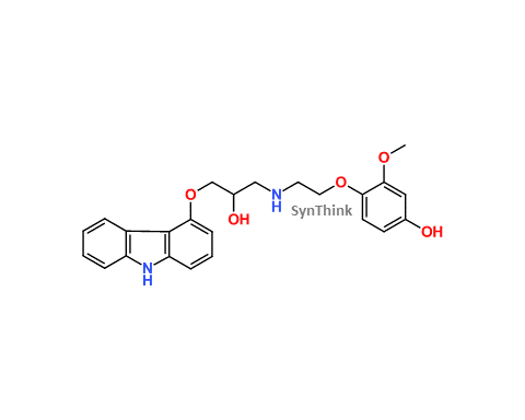 CAS No.: 142227-49-4 - Carvedilol 4-Hydroxy Metabolite