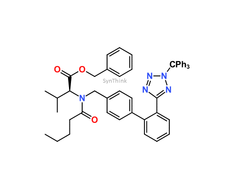 CAS No.: NA - N2-Trityl Valsartan Benzyl Ester