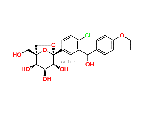 CAS No.: 1298086-28-8 - Ertugliflozin Hydroxy Impurity