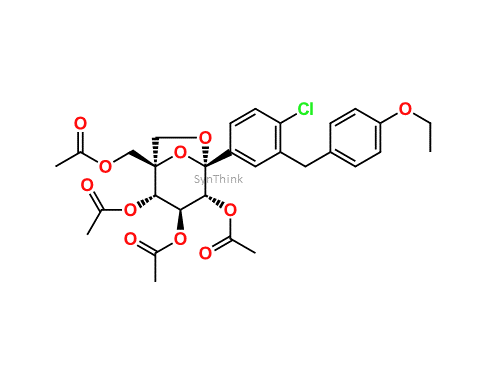 CAS No.: 1298086-18-6 - Ertugliflozin Tetraacetate Impurity