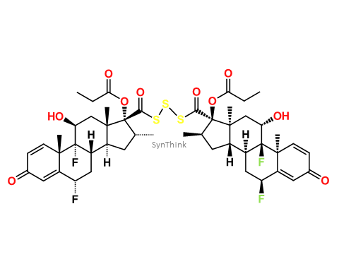 CAS No.: 960071-64-1 - Fluticasone EP Impurity I; Fluticasone PropionateEP Impurity I