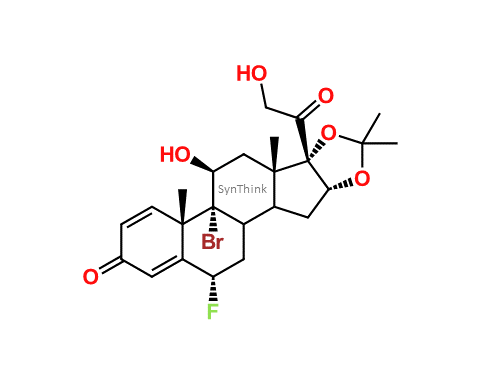 CAS No.: NA - 9-Alpha Br Flunisolide (RC D) Impurity