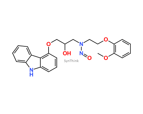 CAS No.: 2248746-67-8 - Carvedilol Nitroso Impurity