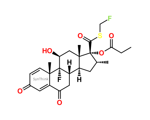 CAS No.: - 6-Keto Fluticasone Propionate